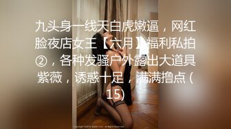 九头身一线天白虎嫩逼，网红脸夜店女王【六月】福利私拍②，各种发骚户外露出大道具紫薇，诱惑十足，满满撸点 (15)