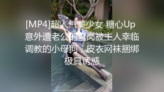 [MP4]超人气美少女 糖心Up 意外遭老公的查岗被主人幸临调教的小母狗，皮衣网袜捆绑极具诱惑