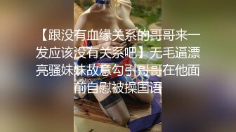 【跟没有血缘关系的哥哥来一发应该没有关系吧】无毛逼漂亮骚妹妹故意勾引哥哥在他面前自慰被操国语