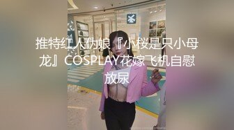 推特红人伪娘『小桜是只小母龙』COSPLAY花嫁飞机自慰放尿